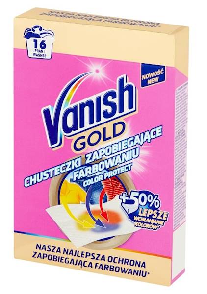 VANISH CHUSTECZKI wyłapujące kolor - 16szt