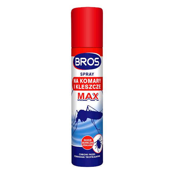 BROS MAX SPRAY NA KOMARY I KLESZCZE 90ml