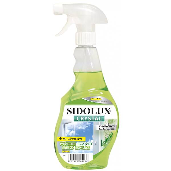 SIDOLUX CRYSTAL płyn do szyb 500ml LEMON /10/
