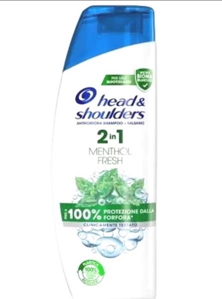 Head & Shoulders SZAMPON 360ml 2w1 MENTHOL FRESH