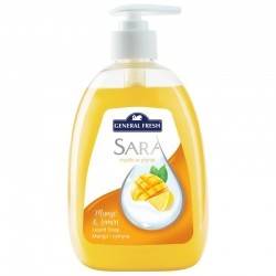 SARA mydło 500ml dozownik MANGO antybakteryjne