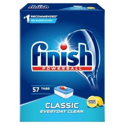 FINISH tabletki do zmywarek - 57szt CLASSIC LEMON