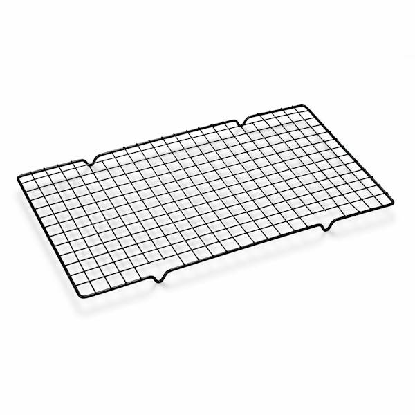 KRATKA DO STUDZENIA CIASTA 36x20x1,5cm CZARNA