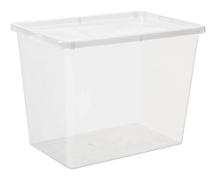 POJEMNIK BASIC 80L z pokrywą PT2289 59,5x39,5x43cm