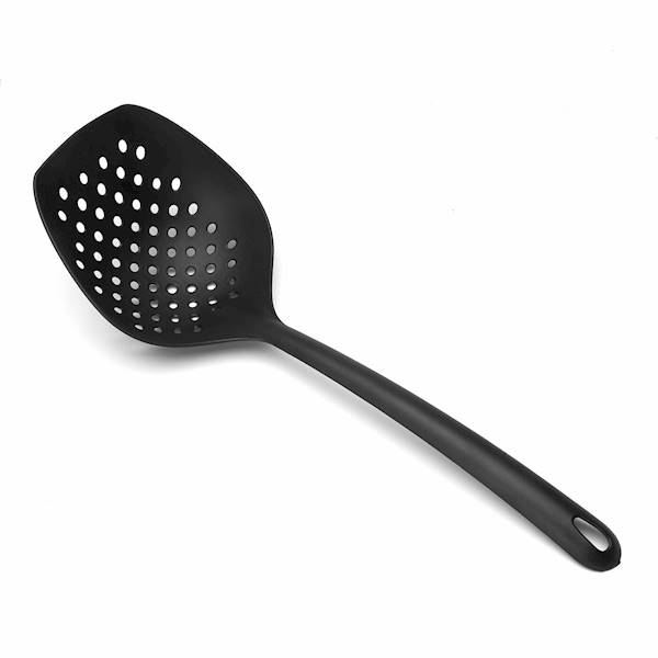 ŁYŻKA CEDZAKOWA 33cm nylon Altea Grafit HEGA