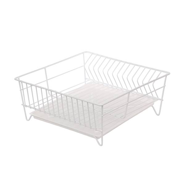 SUSZARKA ZLEWOZMYWAKOWA KWADRAT 32CM Z TACKĄ