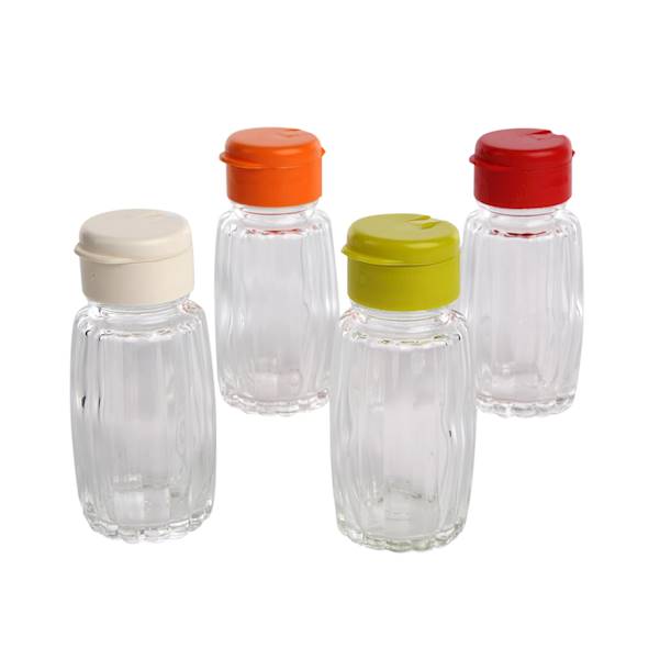 SOLNICZKA/pieprzniczka SZKLANA Z KLAPKĄ 50ML