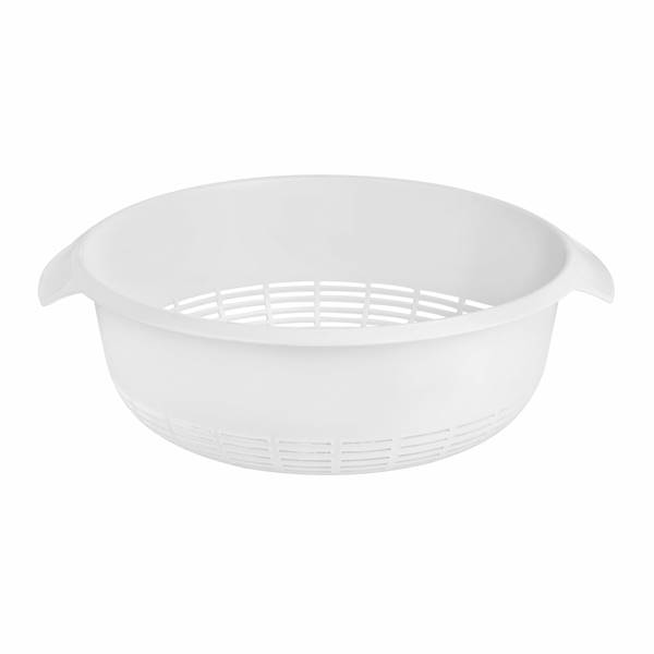 CEDZAK 27cm duszlak BIAŁY plastik.