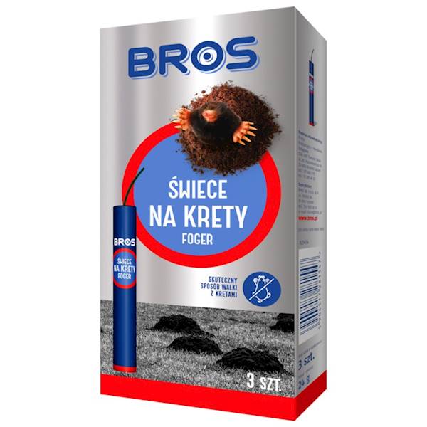 BROS ŚWIECE NA KRETY foger 3szt