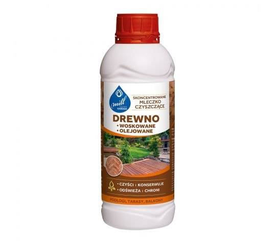 MILL DREWNO mleczko czyszczące 888ml woskowanego