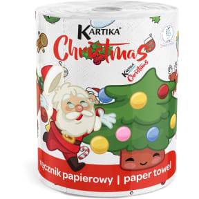 RĘCZNIK NADRUK Christmas 1szt 3w.200-list./6/ 1rol