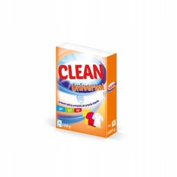 CLEAN proszek do prania 600g UNIVERSAL /20/