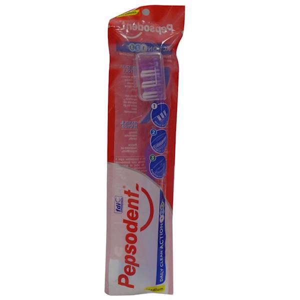 PEPSODENT MEDIUM szczoteczka do zębów DAILY CLEAN