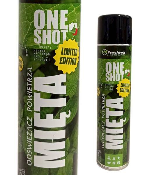 ONE SHOT 600ml MIĘTA odświeżacz neutralizator