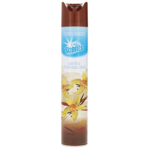 AT HOME odświeżacz 400ml spray VANILLA