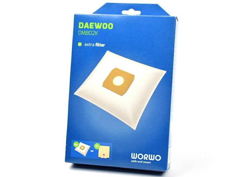 WORKI do odkurz.4szt DMB02K DAEWOO