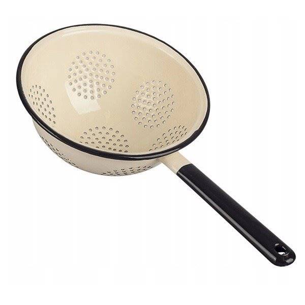 CEDZAK 20cm emaliowany z rączką