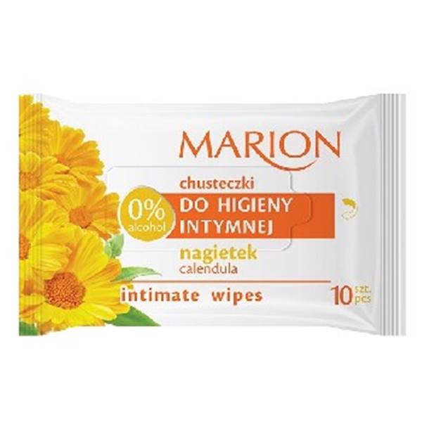 MARION chusteczki 10szt HIGIENA INTYMNA Nagietek