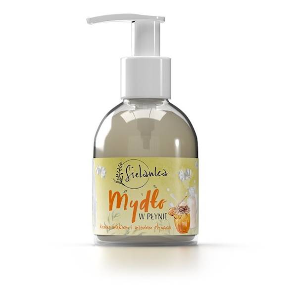 SIELANKA mydło 250ml dozownik MLEKO i MIÓD