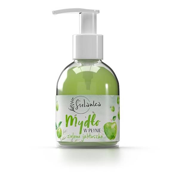 SIELANKA mydło 250ml dozownik ZIELONE JABŁUSZKO