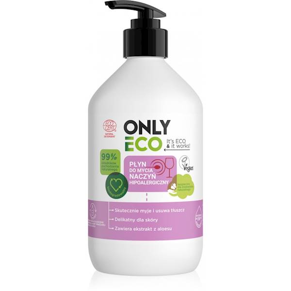 ONLY ECO płyn do naczyń 500ml HIPOALERGICZNY