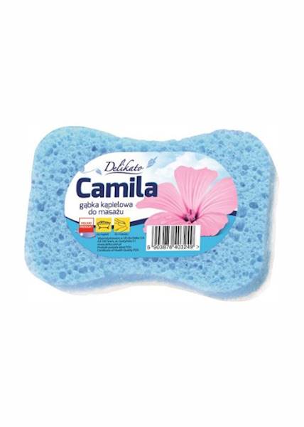 GĄBKA kąpielowa do masażu CAMILA Delikato