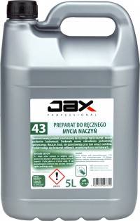 JAX 43 - 5L płyn do mycia naczyń PROFESSIONAL