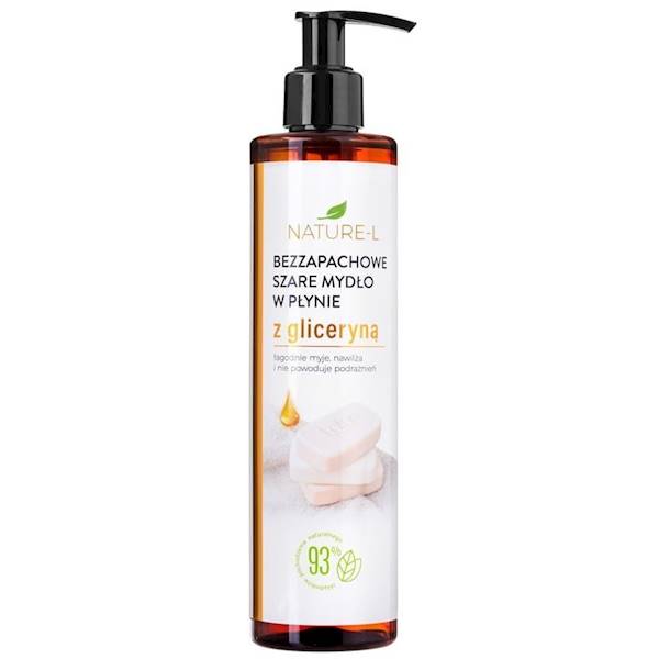 LOTON NATURE-L mydło szare z gliceryną 300ml 