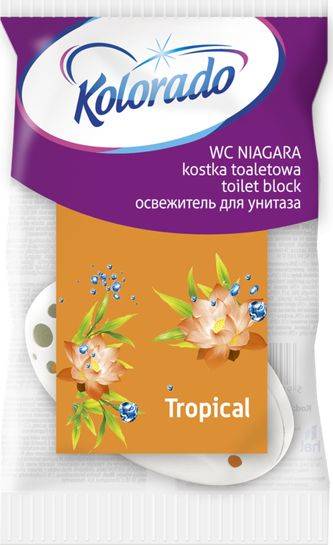 KOLORADO zawieszka do WC NIAGARA 35g TROPICAL /40/