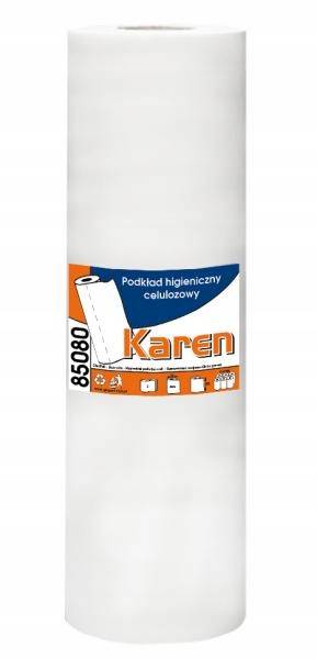 PODKŁAD hig.50cm/80m celuloza biała 2w KAREN 85080