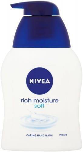NIVEA mydło 250ml SOFT dozownik BIAŁE