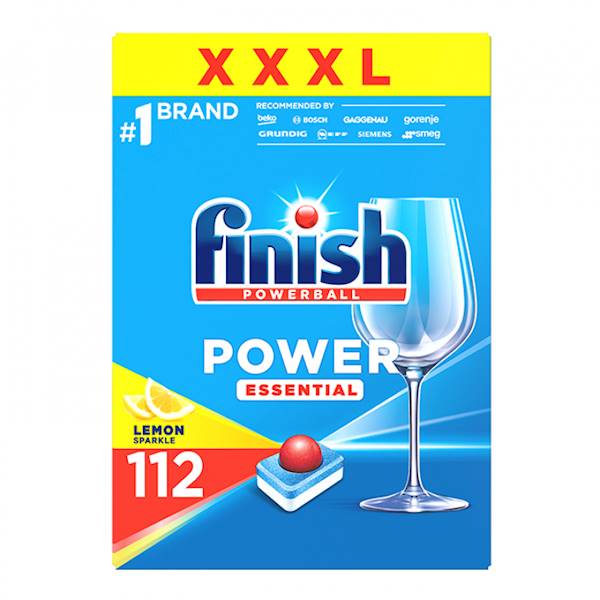 FINISH tabletki do zmywarek - 112szt LEMON
