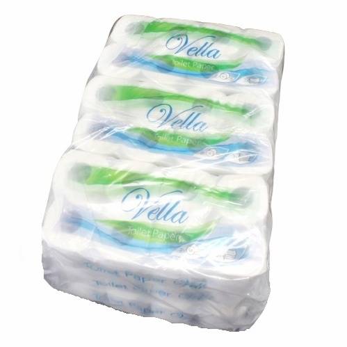 PAPIER toaletowy 3w.celuloza VELLA - 72 rolki /9x8