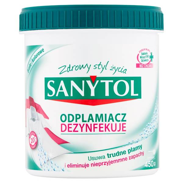 SANYTOL ODPLAMIACZ w proszku 450g