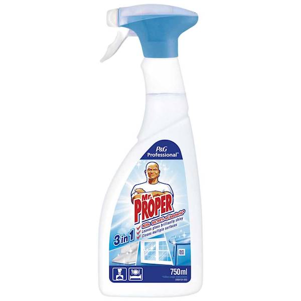 MR PROPER GLASS 3w1 szkło i inne pow.dezynf.750ml