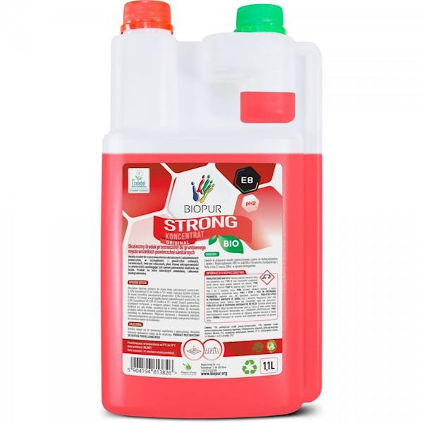 BIOPUR E8 STRONG 1,1L konc sanitariaty
