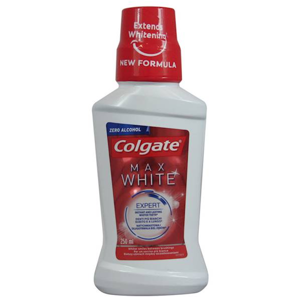 COLGATE PLAX płyn 250ml MAX WHITE
