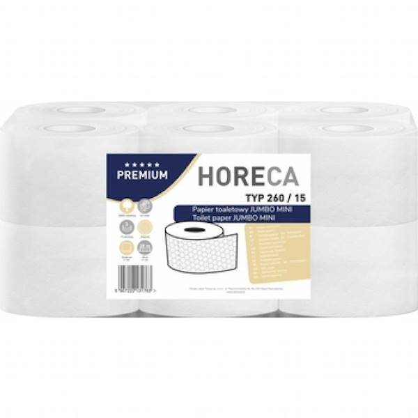 PAPIER toal.JUMBO MINI BIAŁY 24szt celul.3w 260/15