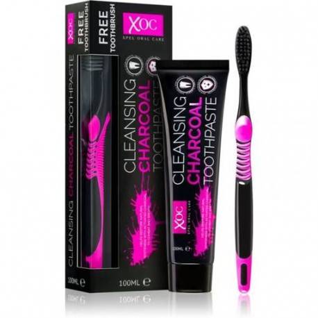 XPEL XOC pasta + szczoteczka CLEANSING CHARCOAL