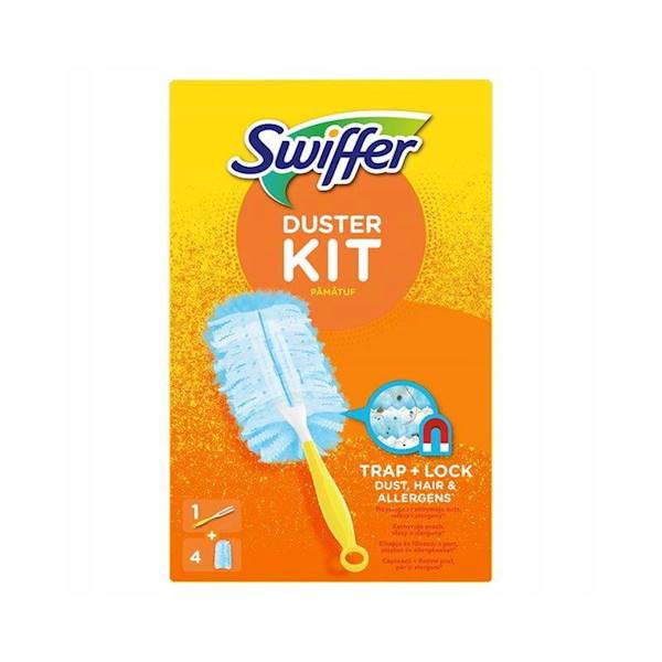 SWIFFER DUSTER MIOTEŁKA DO KURZU + 4 wkłady