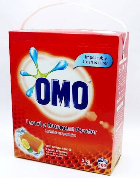 OMO 5kg proszek UNIVERSAL 100P Soap &  Lemon