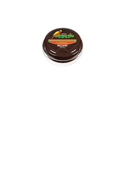 ARA pasta do butów 40ml BRĄZOWA metal.pud.
