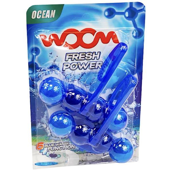 WOOM WC KULKI zawieszka DUOPAK 2x55g OCEAN