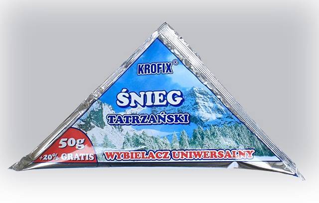 WYBIELACZ UNIWERSALNY 60g ŚNIEG TATRZAŃSKI rożek