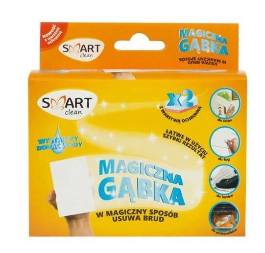 MAGICZNA GĄBKA - 4szt SMART CLEAN