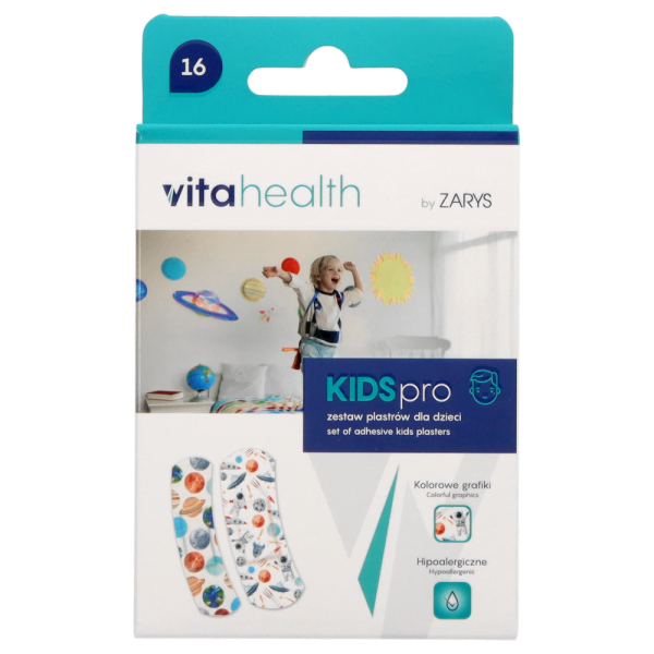 PLASTRY zestaw 16szt KIDS PRO  VITAheallth
