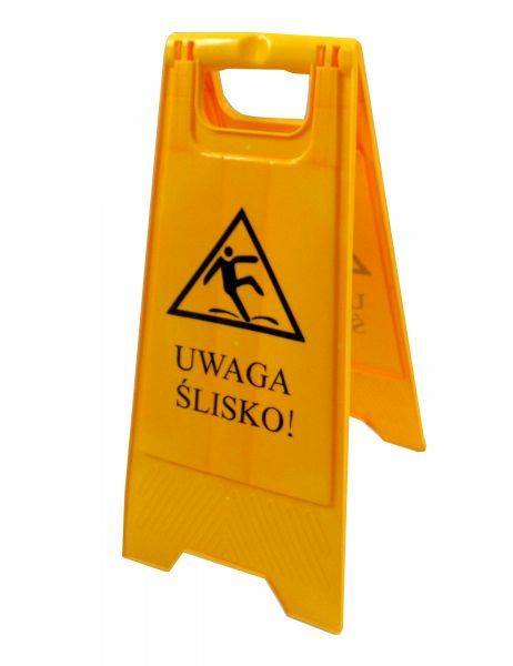 TABLICA ostrzegawcza POTYKACZ " UWAGA ŚLISKO "