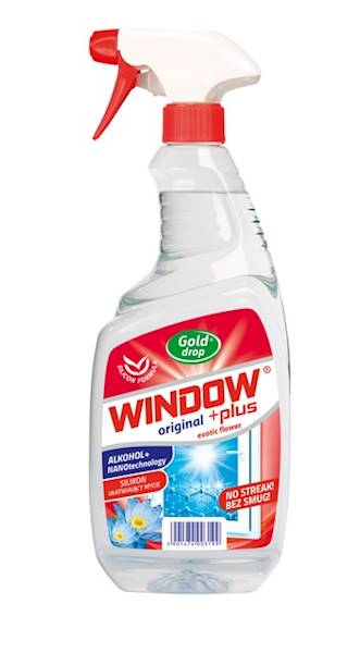 WINDOW płyn do szyb 750ml spray ANTYPARA nanotech.