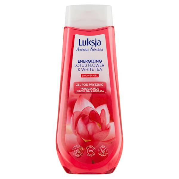 LUKSJA żel pod prysznic 500ml LOTUS & WHITE TEA