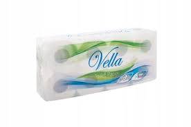 PAPIER toaletowy - 8 rolek !!!! 3w.celuloza VELLA